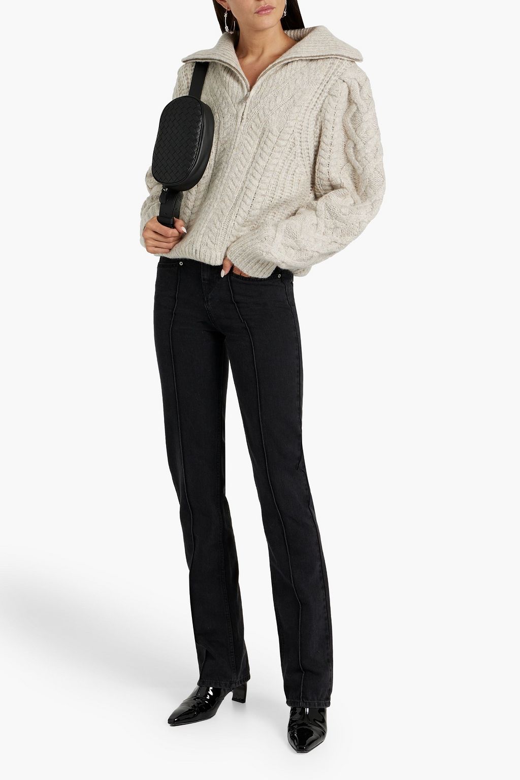 ISABEL MARANT Lirokayo high-rise straight-leg jeans