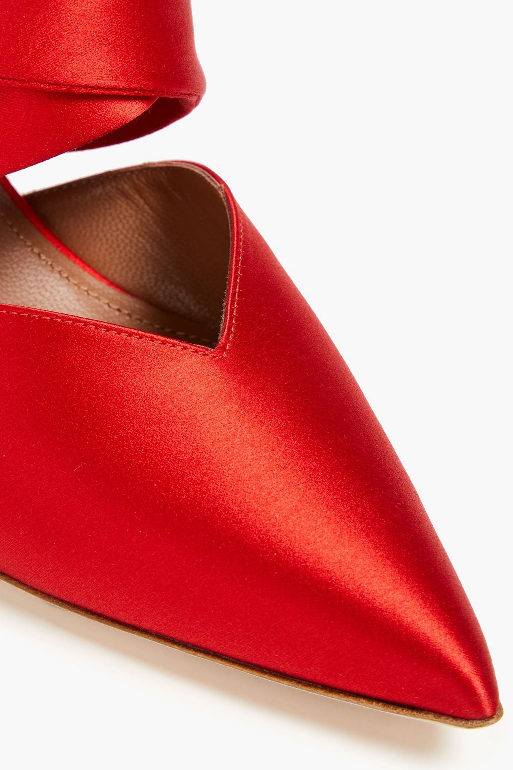 MALONE SOULIERS حذاء ميول "مايسي" من الساتان مقاس 45