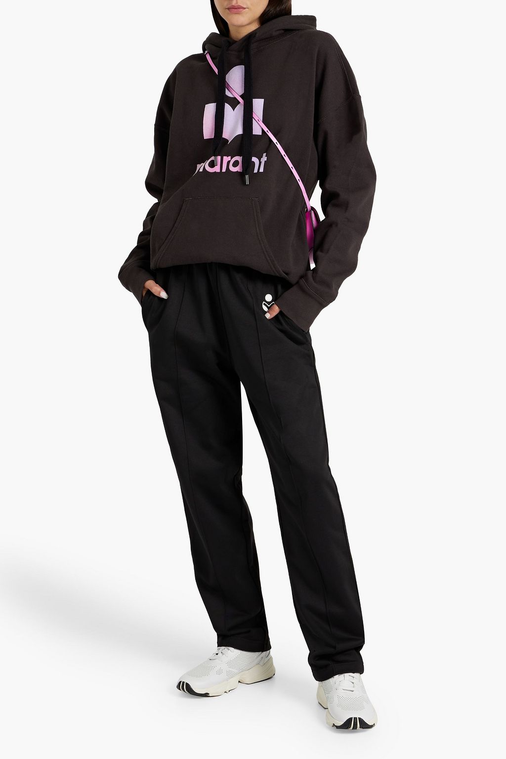 MARANT ÉTOILE Inaye French terry track pants