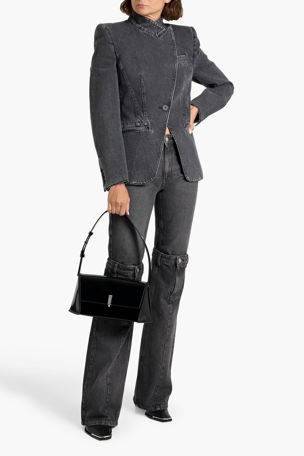 MCQUEEN Denim blazer