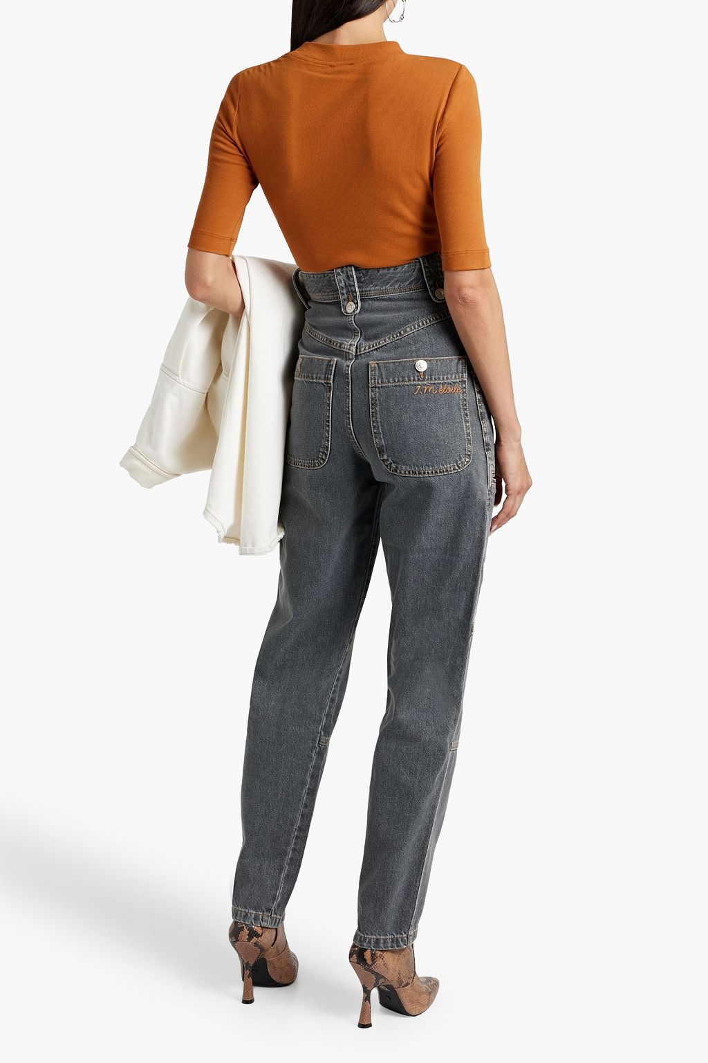 MARANT ÉTOILE Neko high-rise tapered jeans