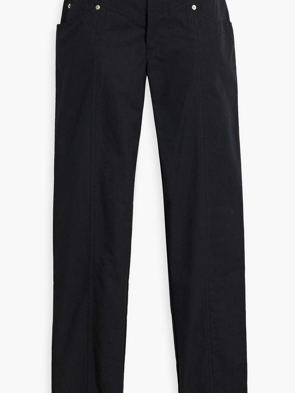 lorrick cotton slim-leg pants