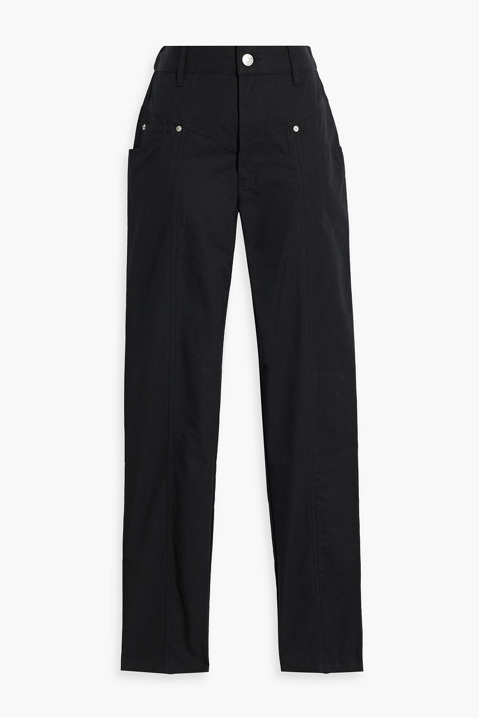 Isabel Marant Niliane High-rise Skinny Jeans In Black