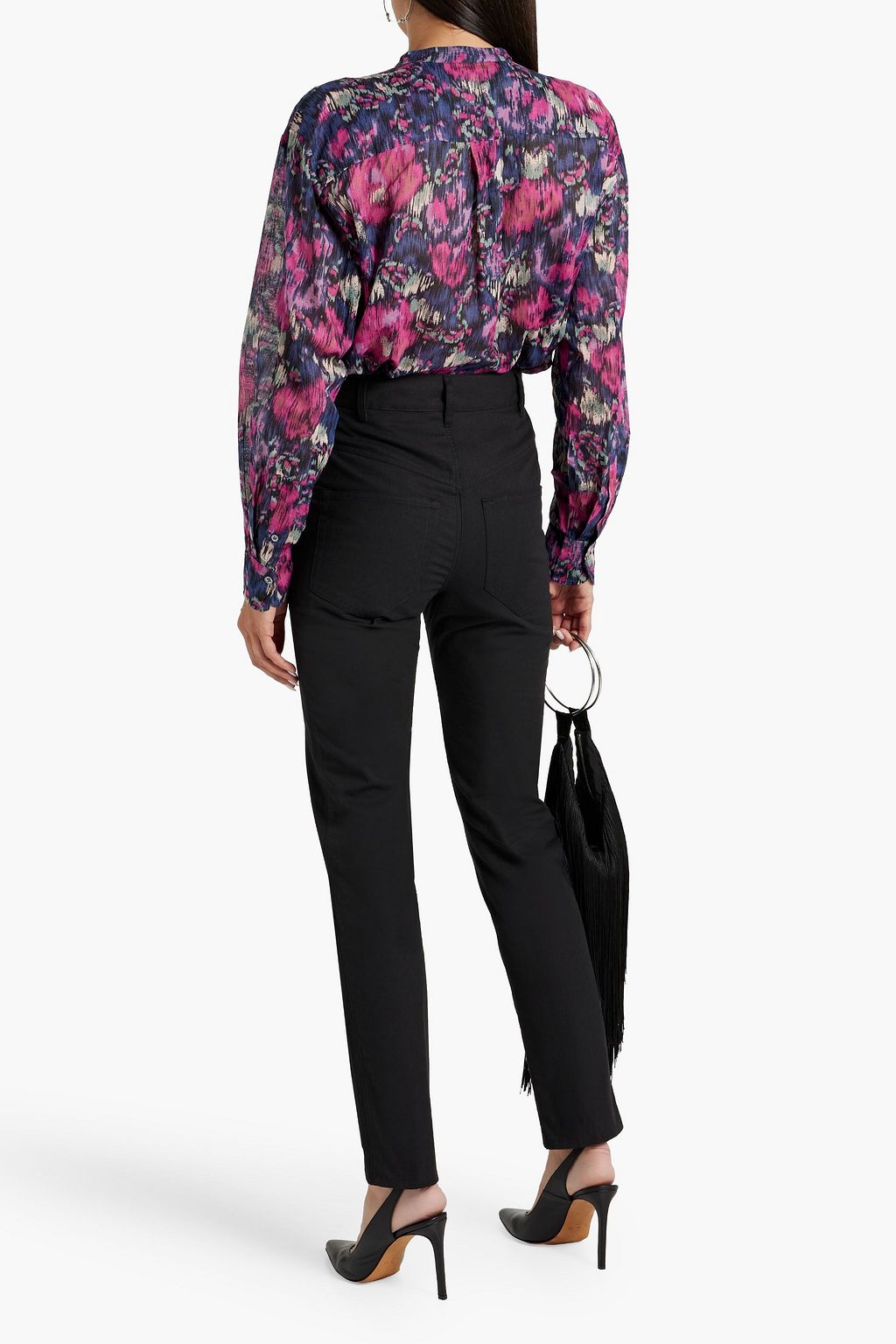 MARANT ÉTOILE Mexika printed cotton-voile blouse