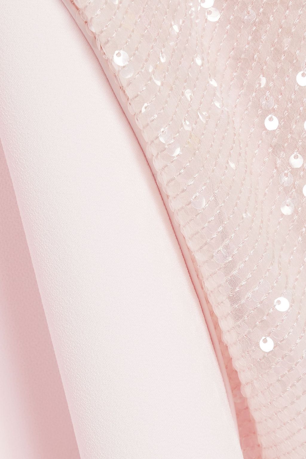 SAFIYAA Almana sequin-embellished crepe mini dress