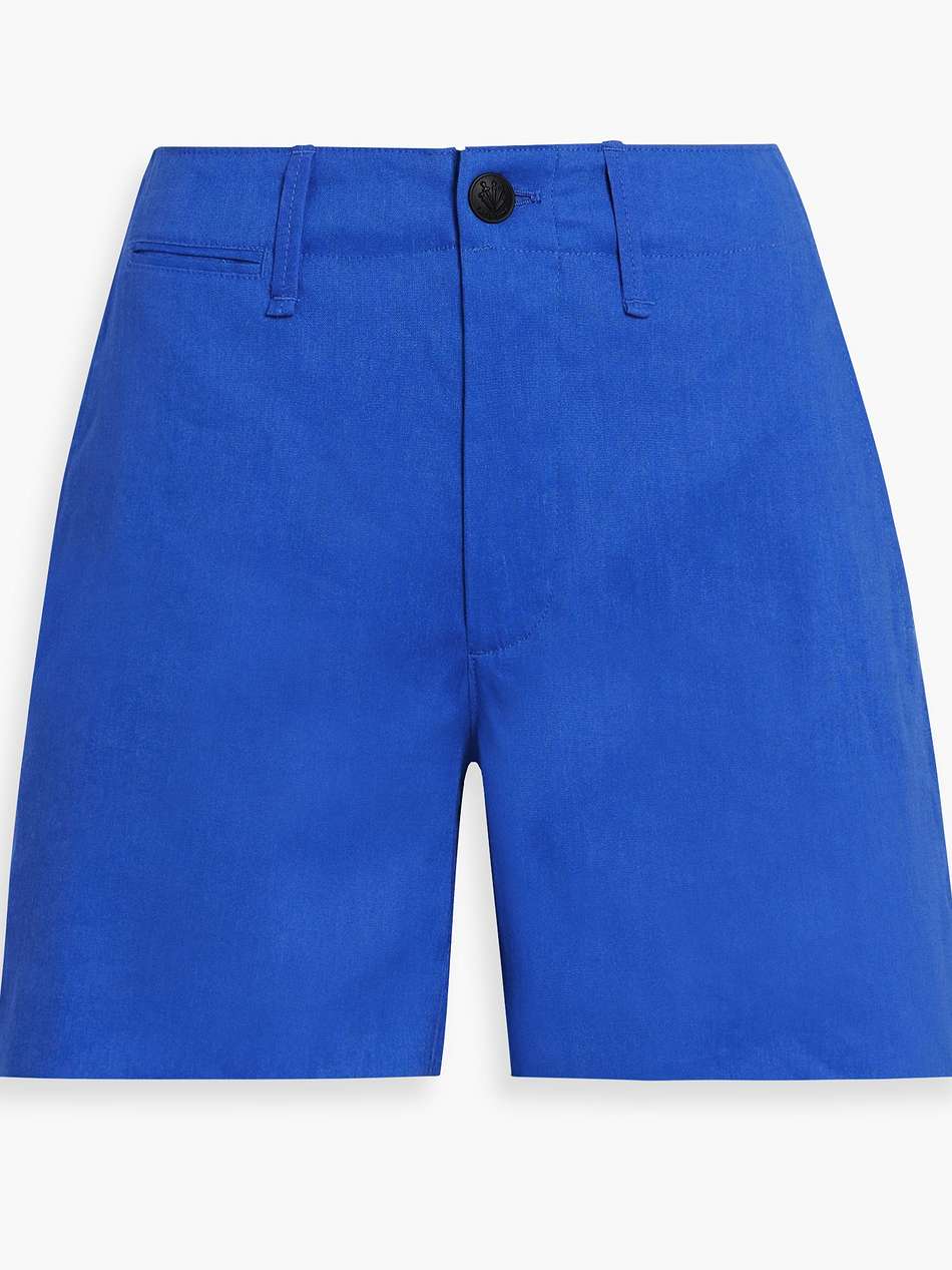 sofie linen-blend shorts