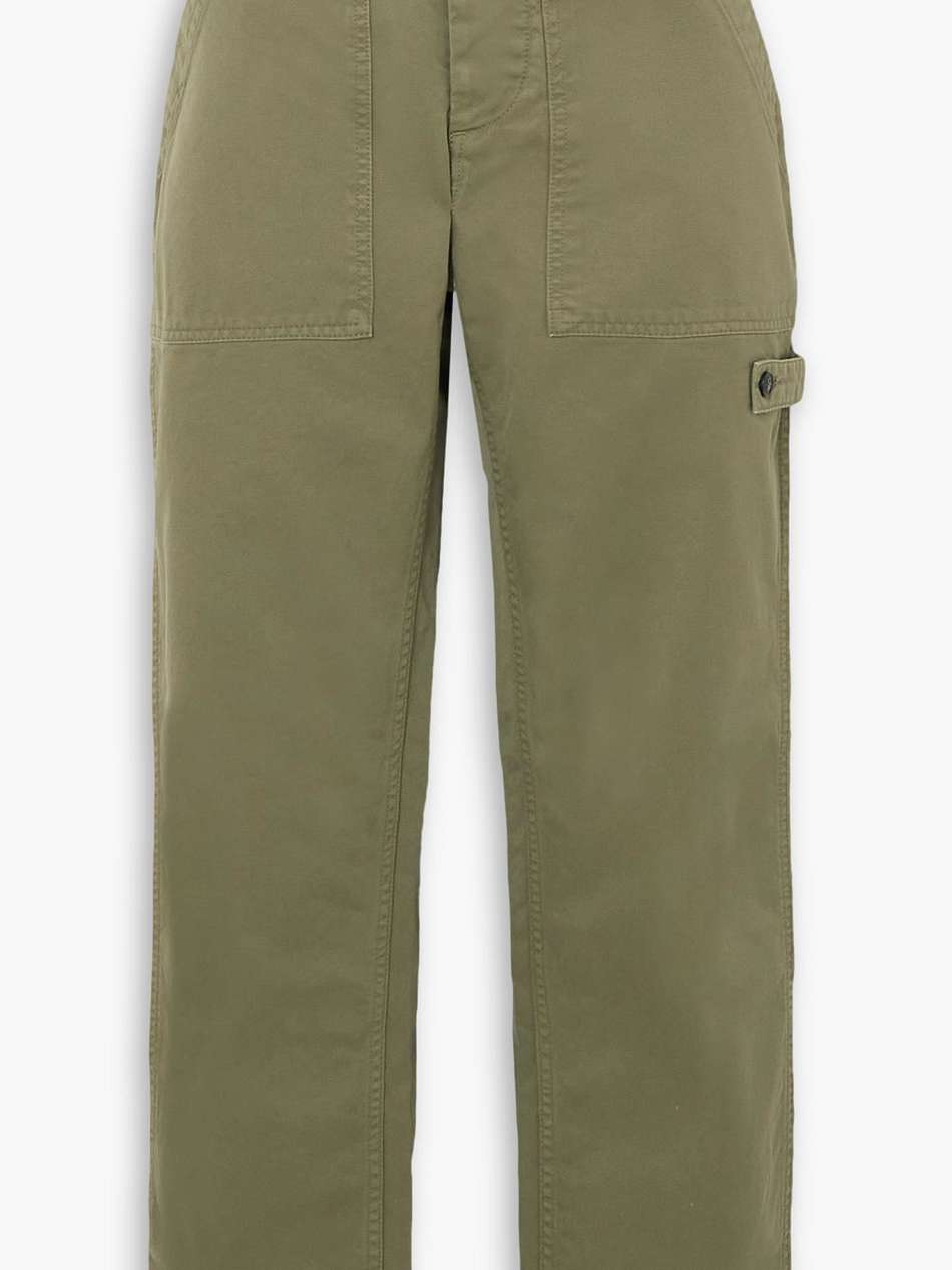 jerry cotton-twill straight-leg cargo pants
