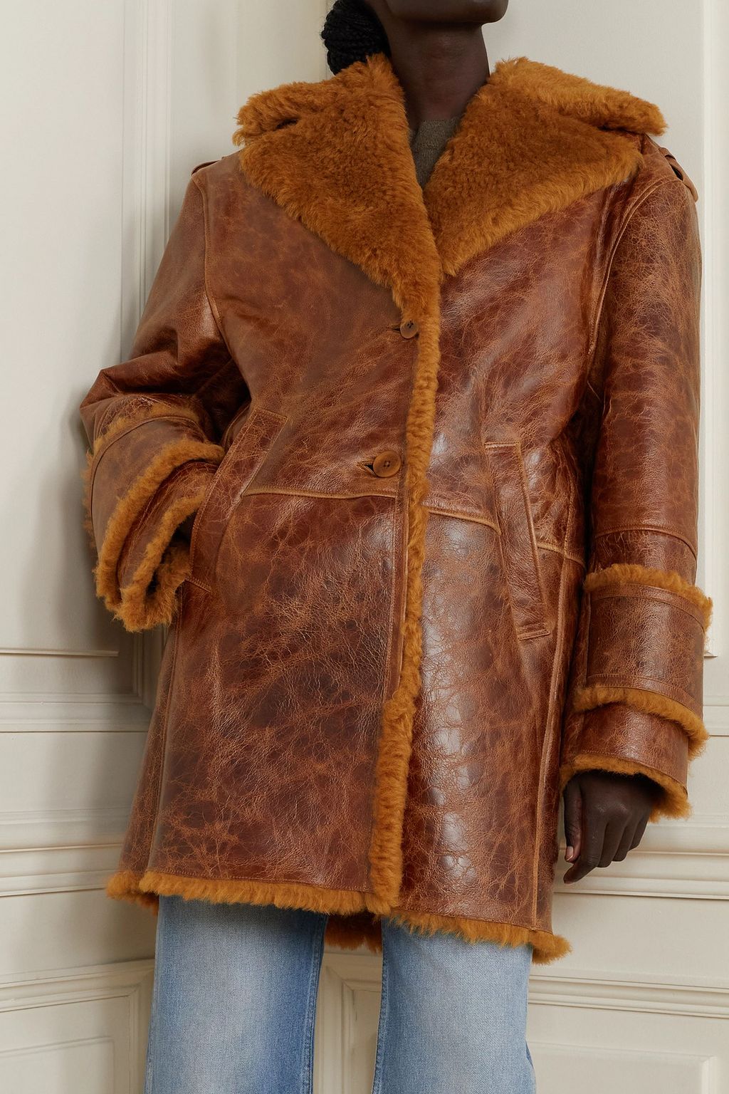 REMAIN BIRGER CHRISTENSEN Skyla shearling coat