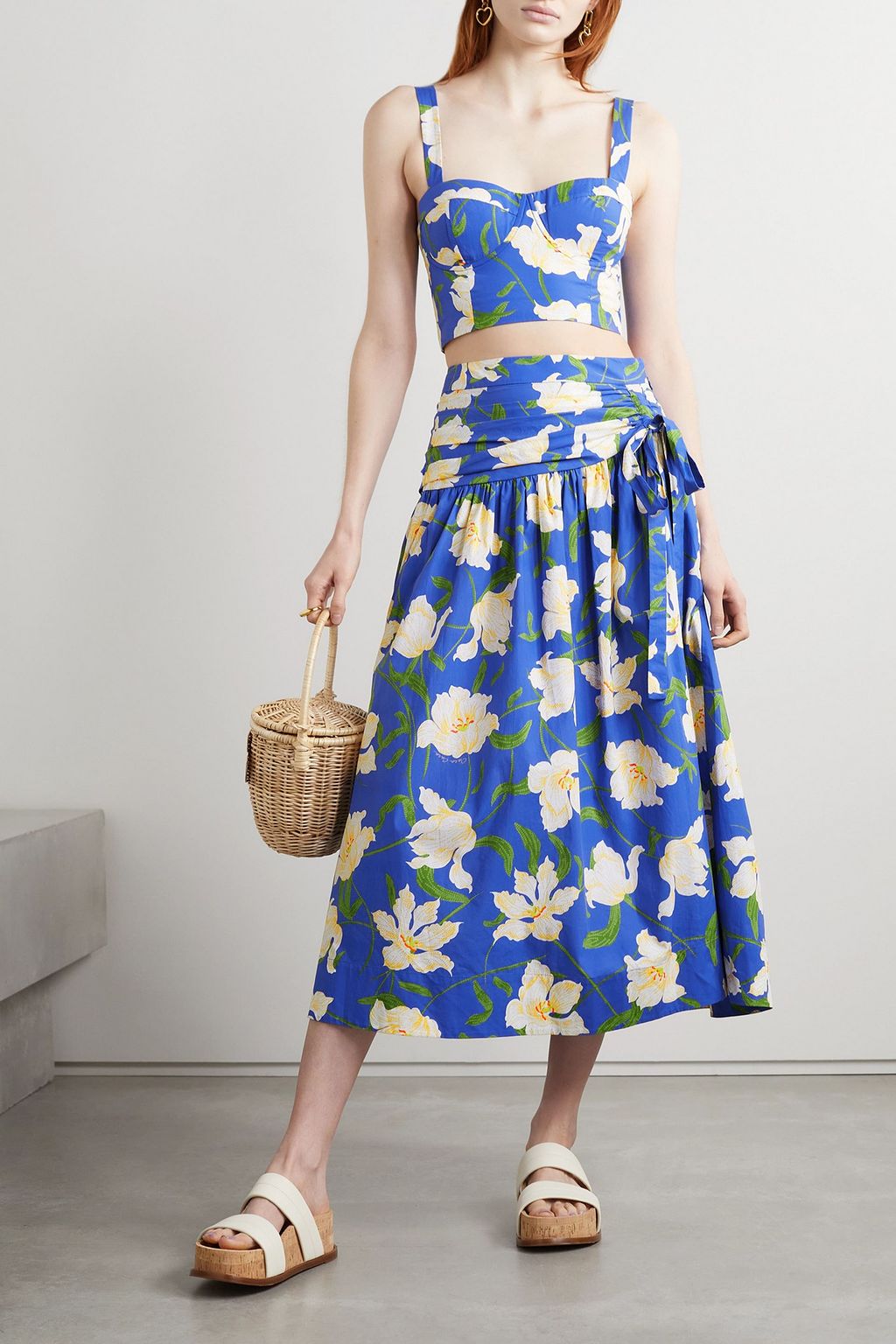 Keyara Midi Skirt - Mint