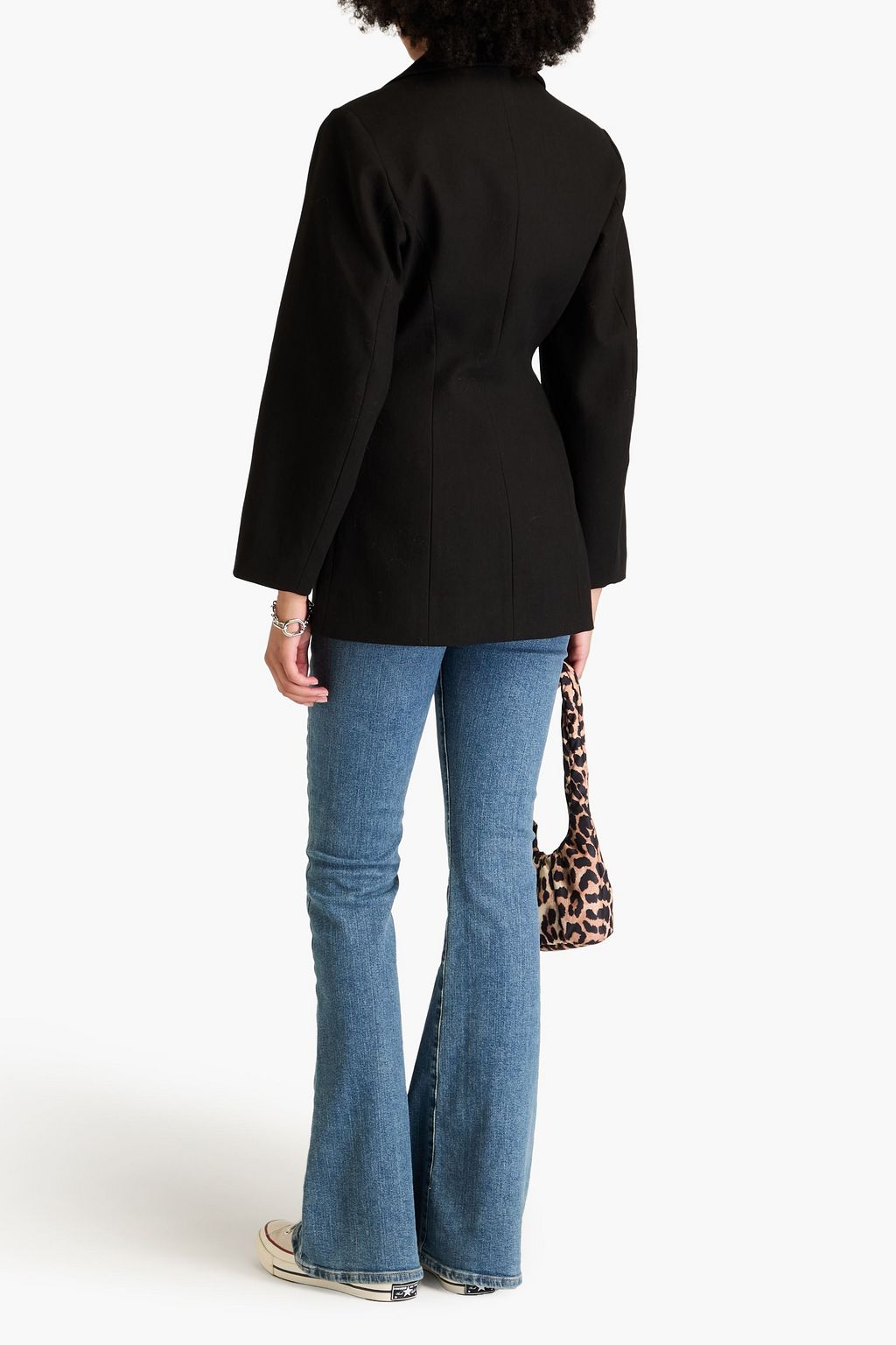 GANNI Blazer aus Baumwolle