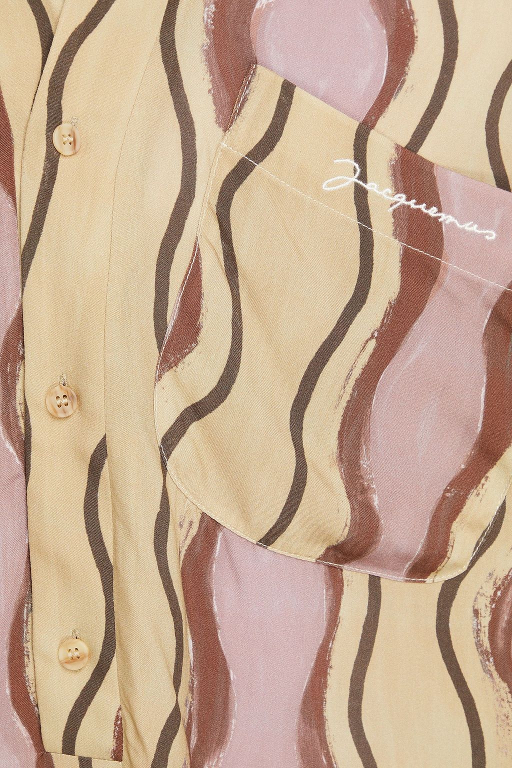 JACQUEMUS Pingo printed woven shirt