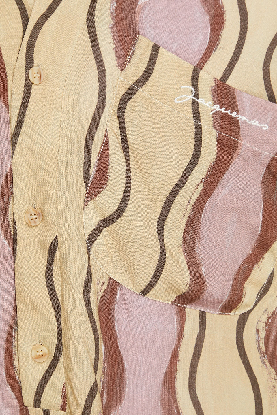 JACQUEMUS PINGO PRINTED WOVEN SHIRT