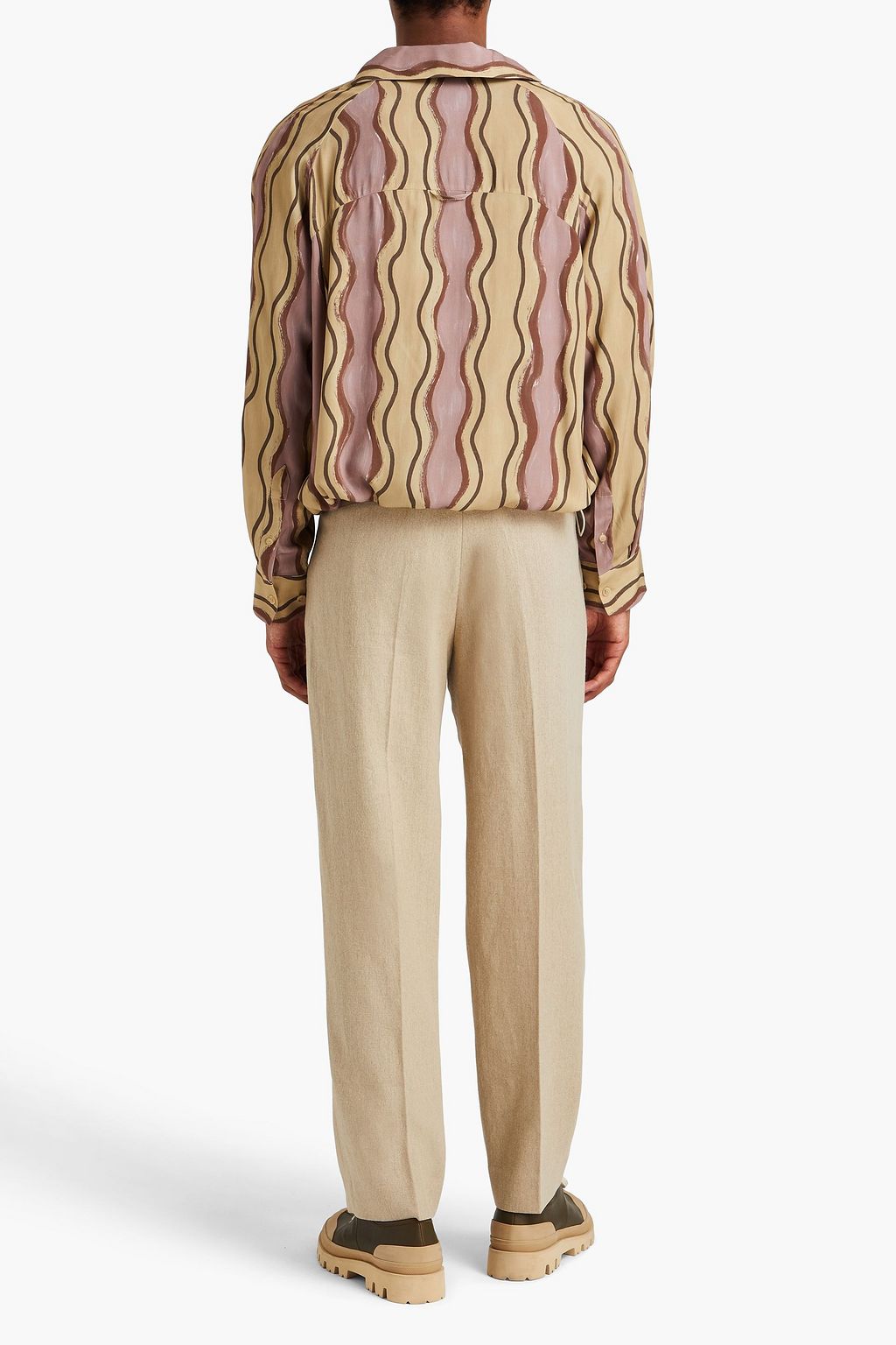 JACQUEMUS Pingo printed woven shirt