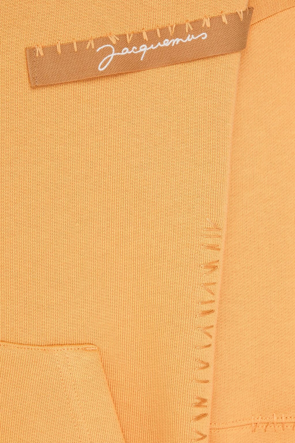 JACQUEMUS Gasta cotton-fleece hoodie