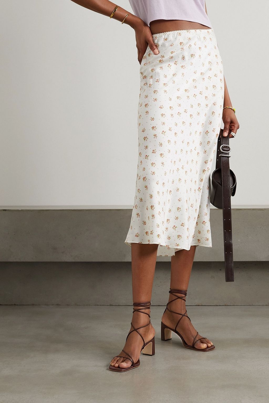 LOEFFLER RANDALL Cosette leather sandals