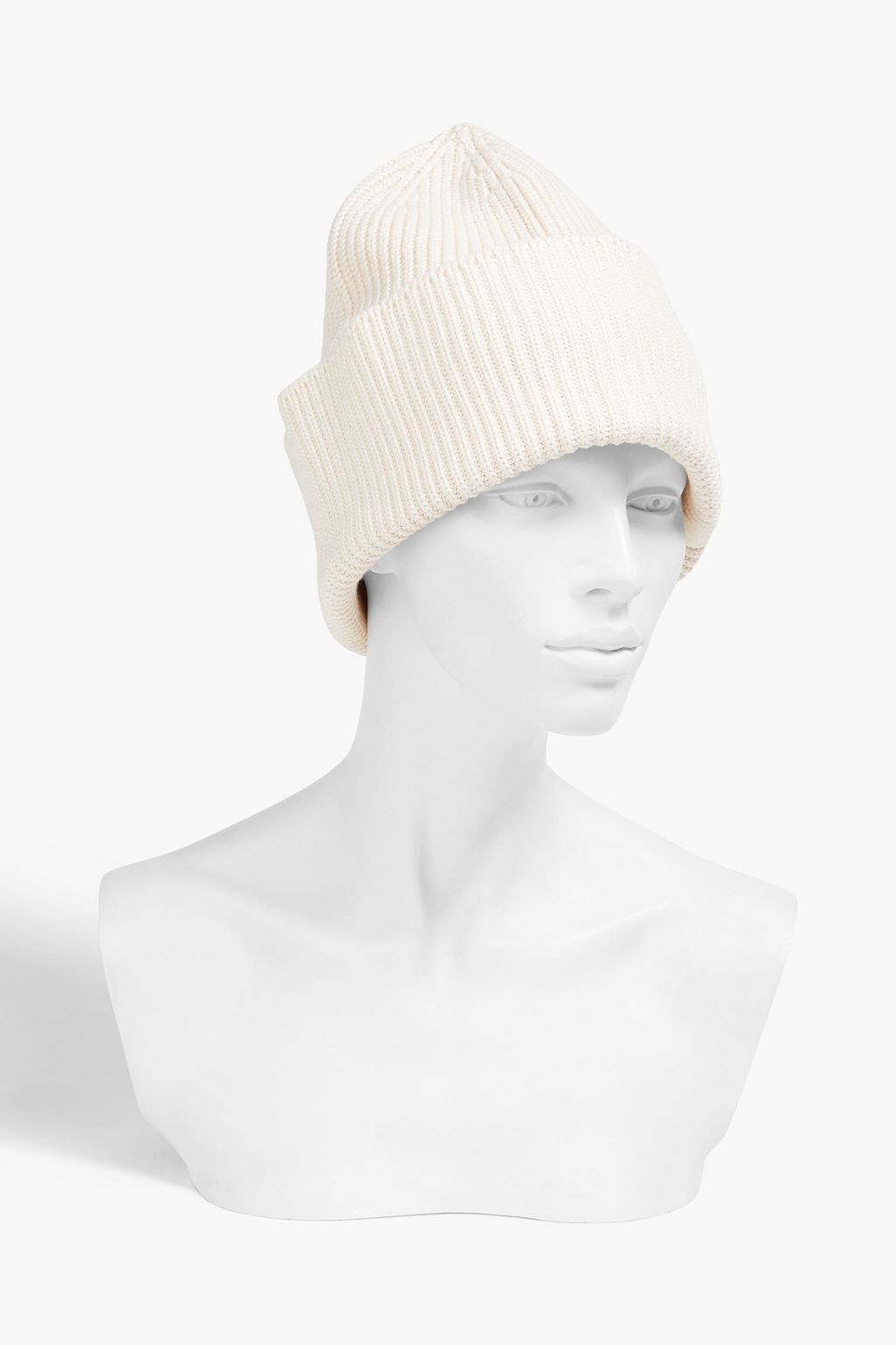 JACQUEMUS Pipa ribbed cotton beanie