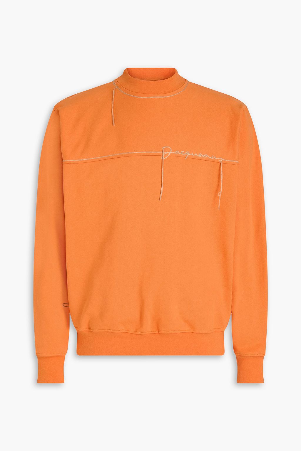 Cotton fleece sweatshirt deals