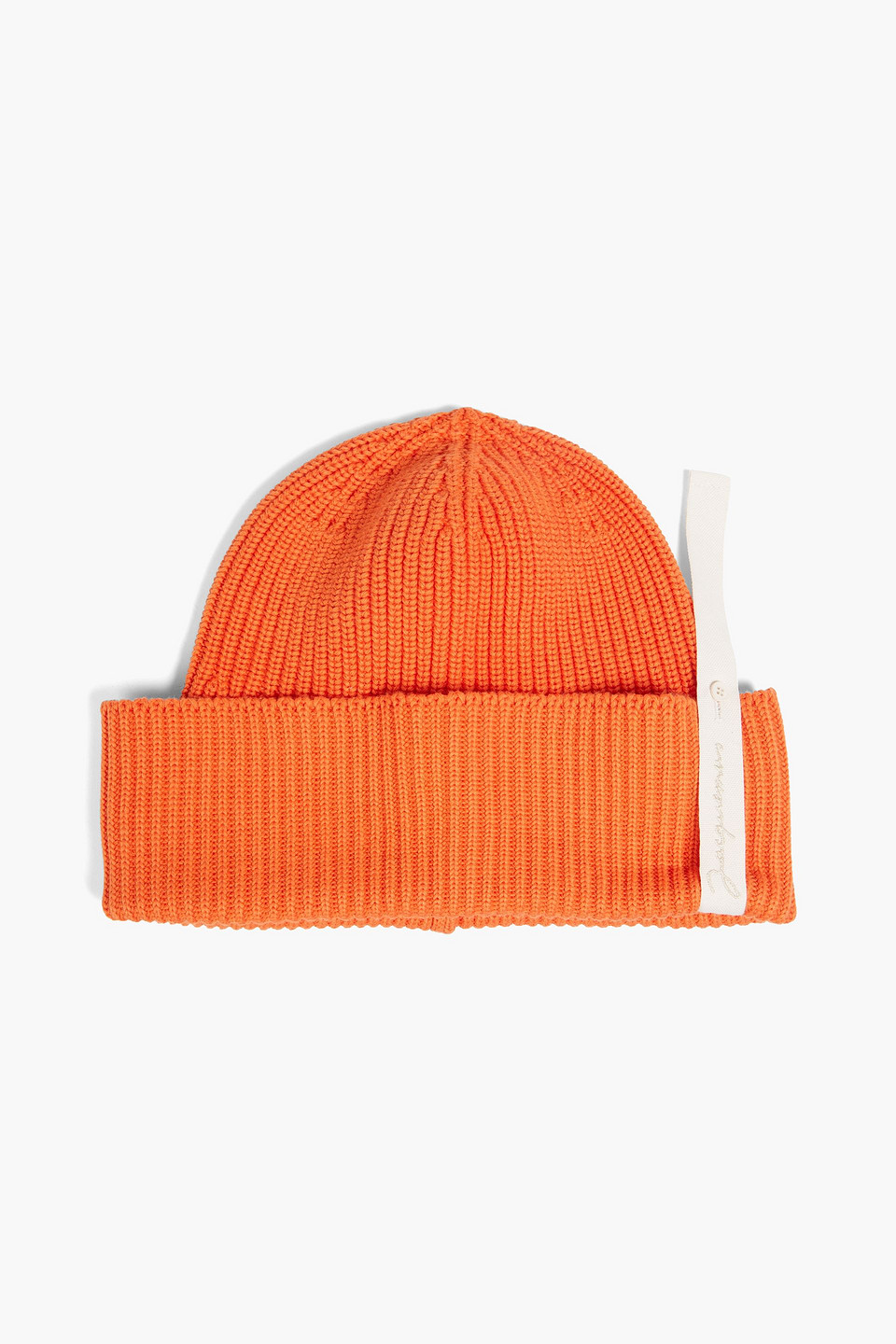 Pipa ribbed cotton beanie