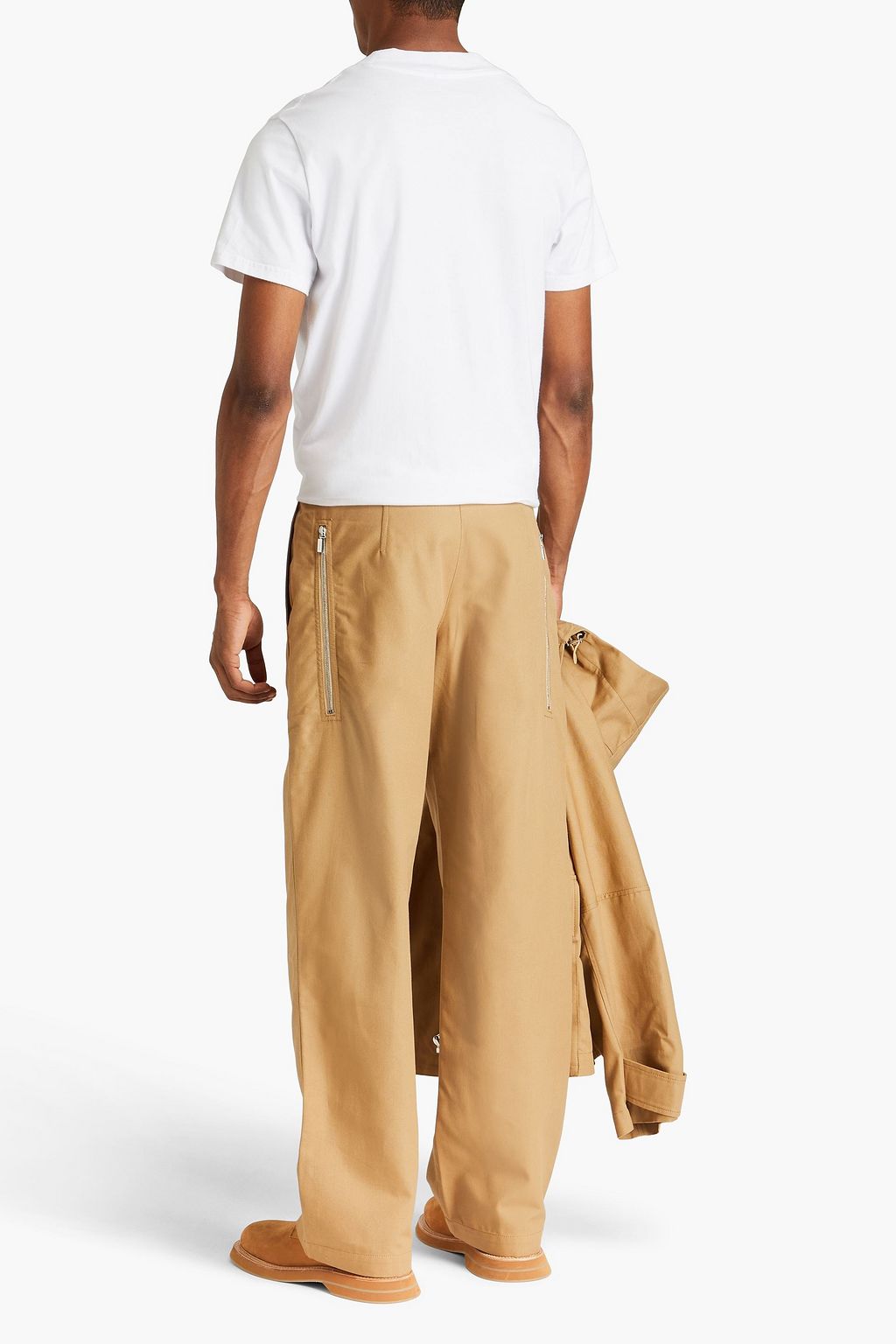 JACQUEMUS بنطال من قطن كنفا