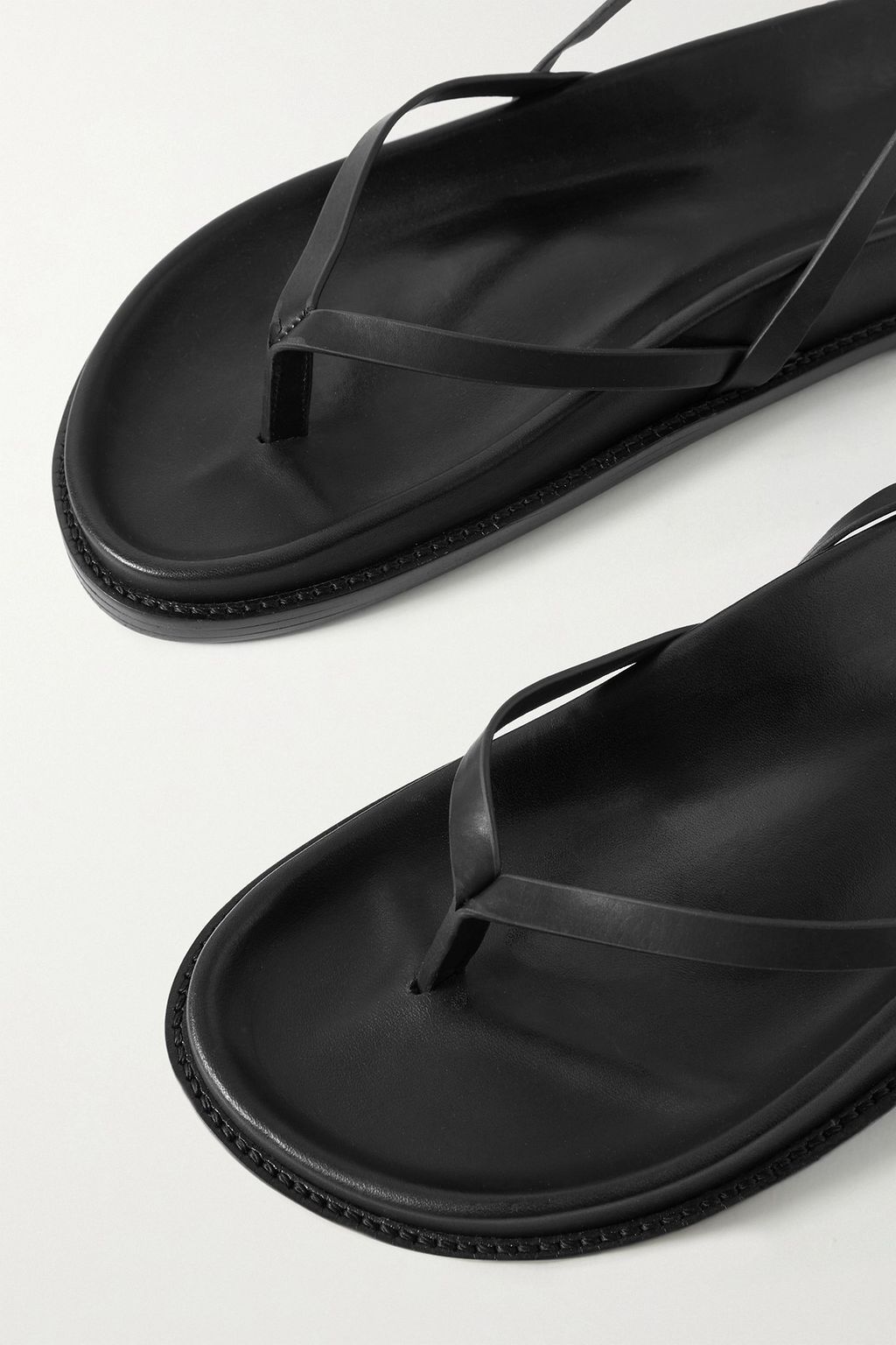 PORTE & PAIRE レザー サンダル