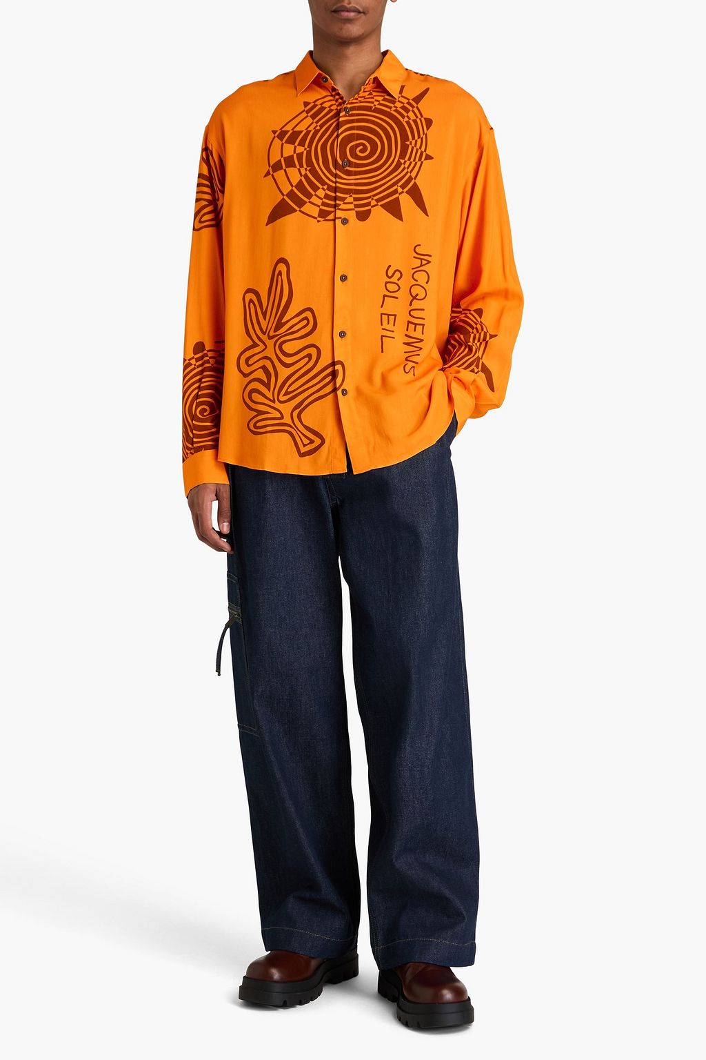JACQUEMUS Simon printed woven shirt