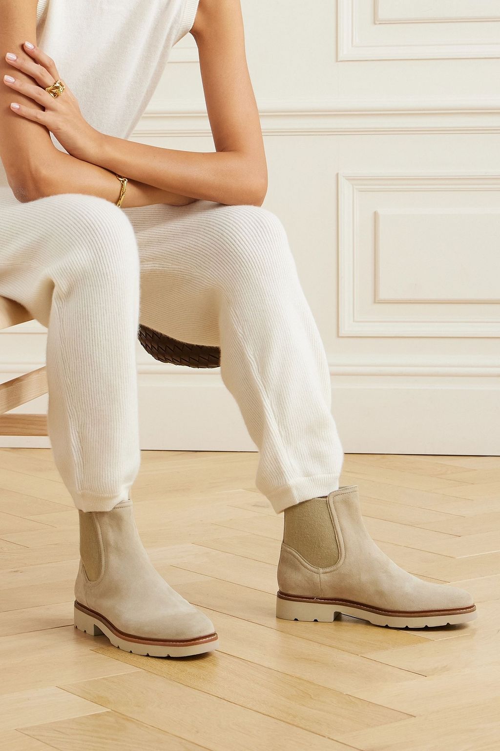 VINCE. Rue suede chelsea boots