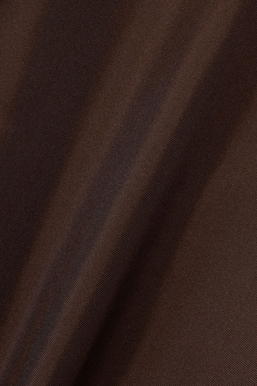 ESSE STUDIOS Classico Midi-Hemdblusenkleid aus Seiden-Twill