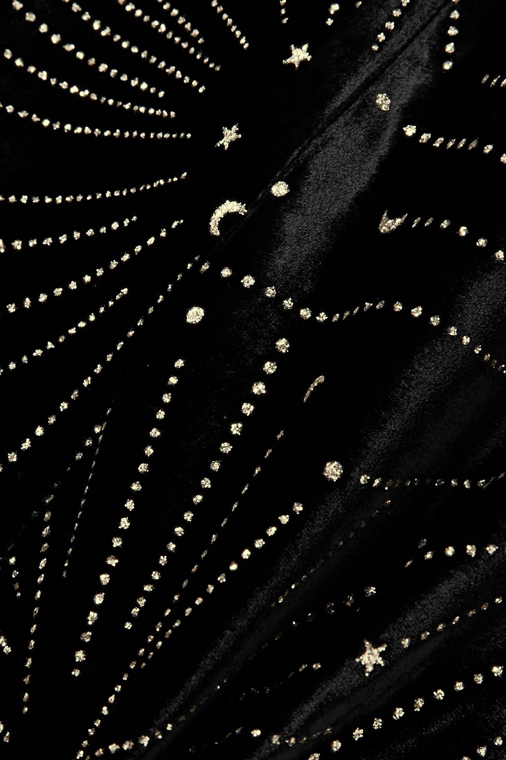 BLAZÉ MILANO Glittered velvet blazer