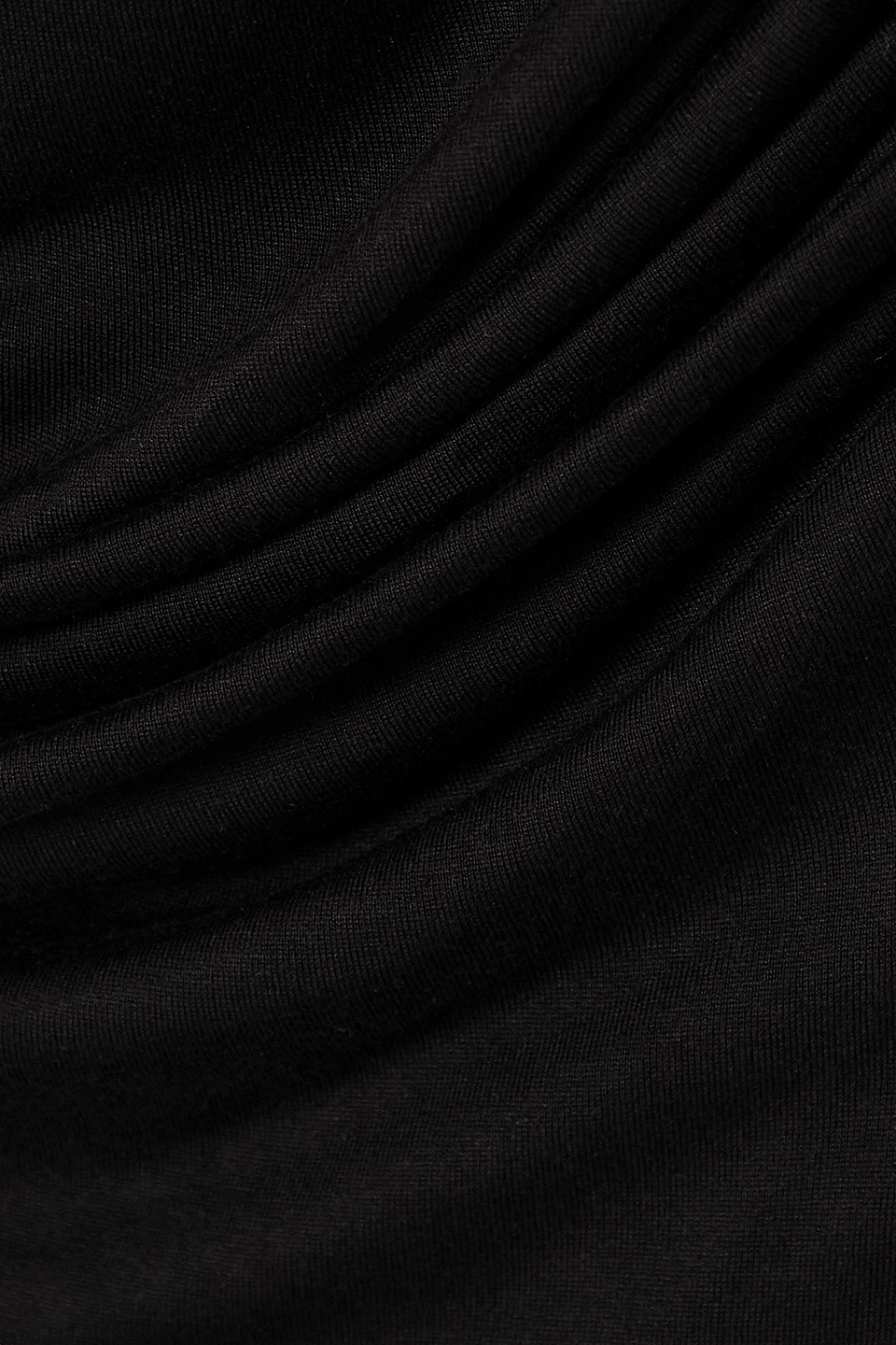 NINETY PERCENT INVER DRAPED STRETCH-MICRO MODAL MIDI DRESS