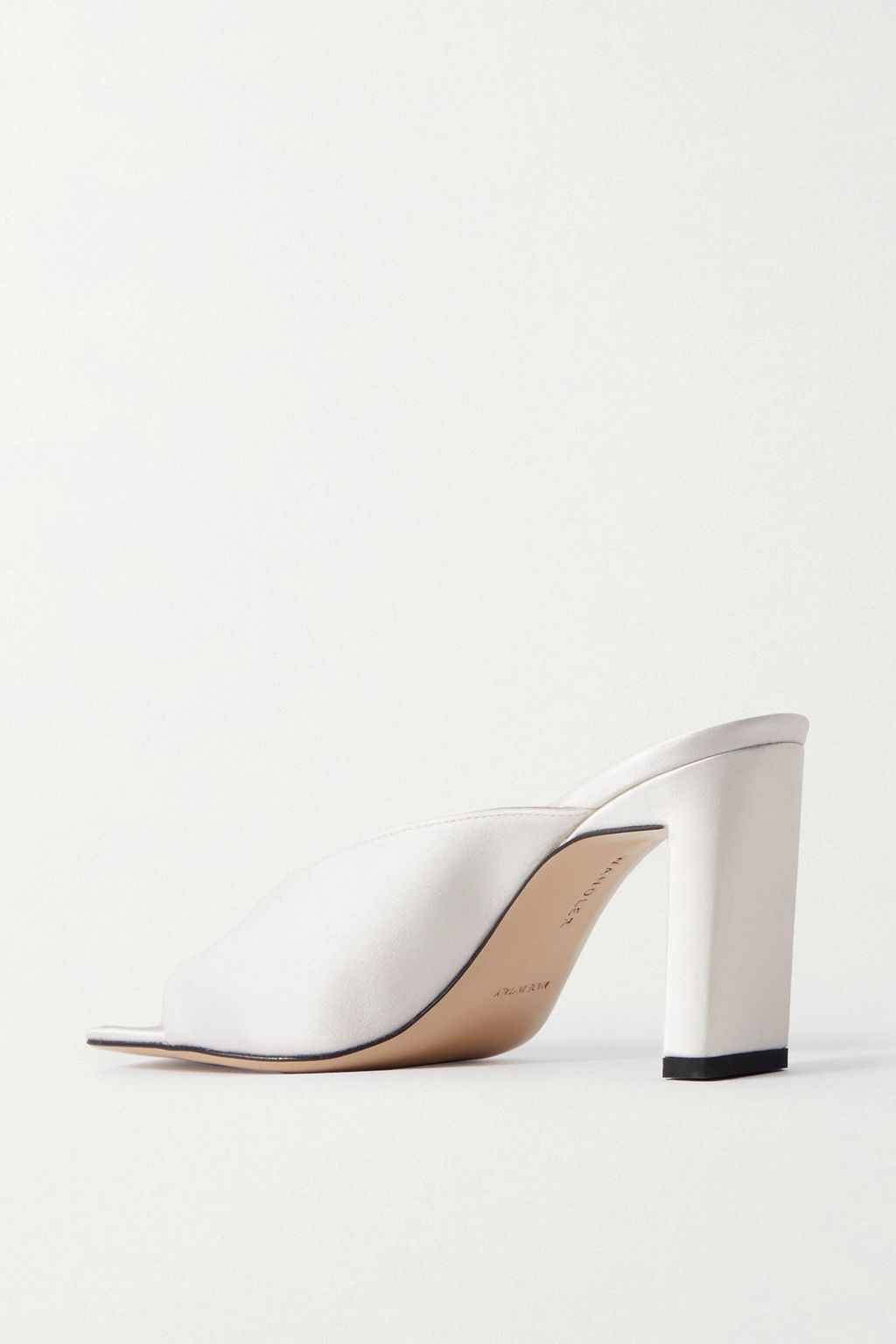 WANDLER Isa satin mules