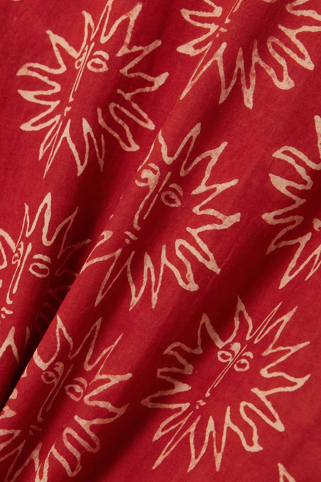 DESMOND & DEMPSEY + Ōshadi Helios printed cotton-voile nightdress