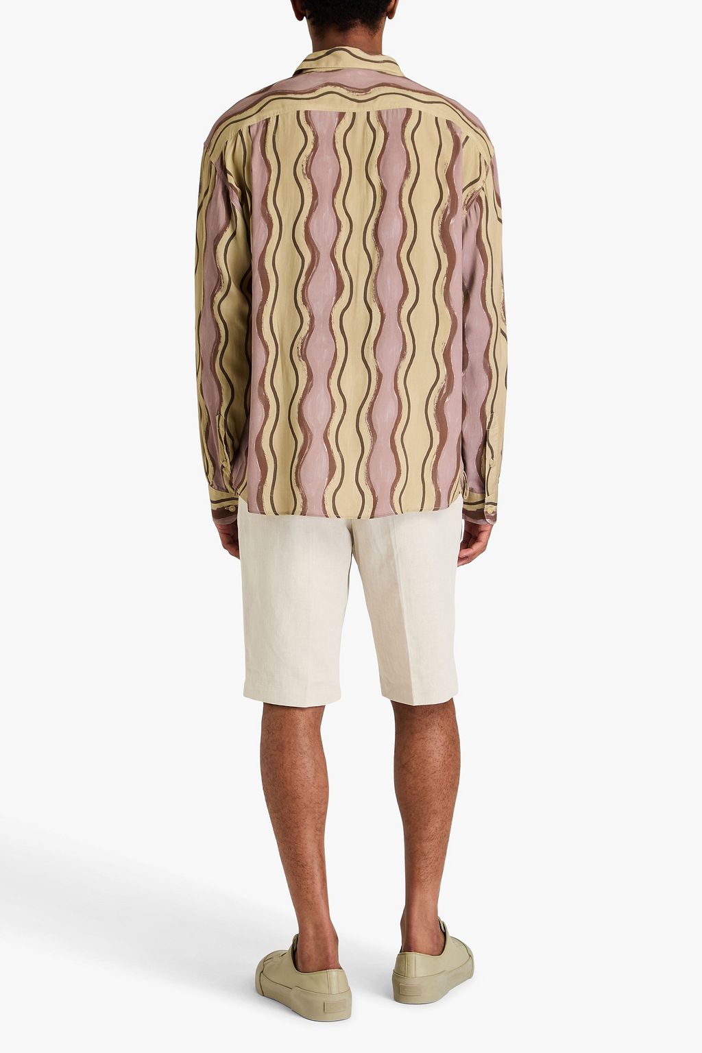 JACQUEMUS قميص Simon محبوك مزين بطبعات