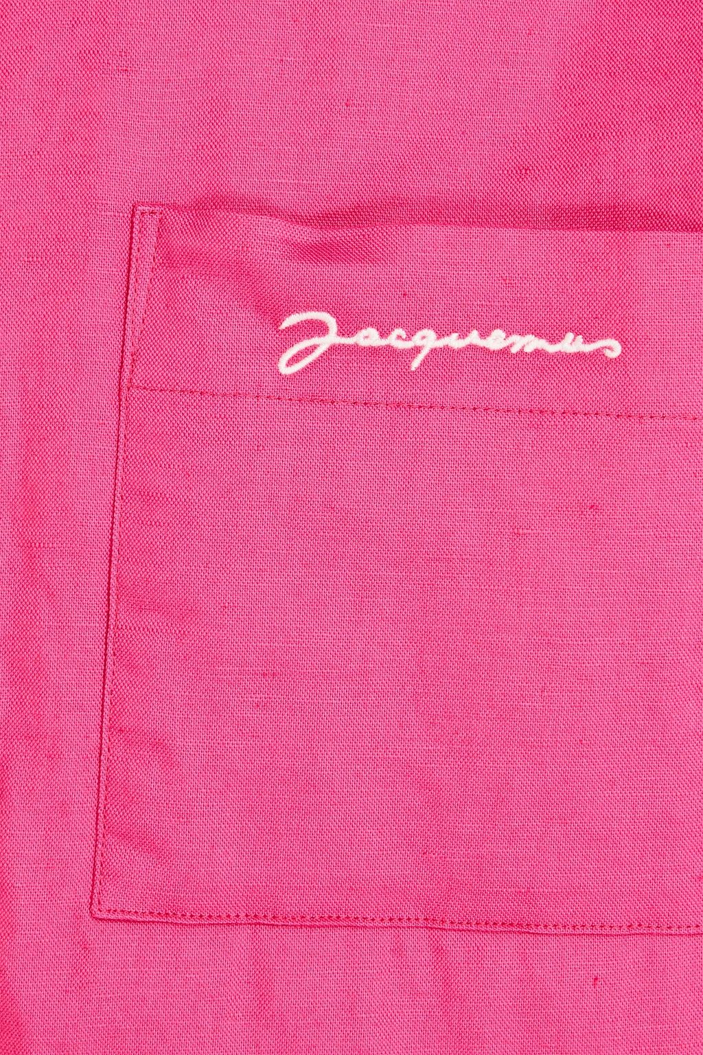 JACQUEMUS Boulanger canvas overshirt