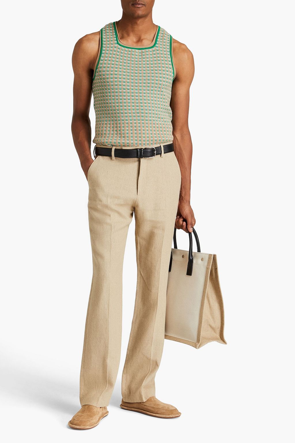 JACQUEMUS Feijoa linen-canvas pants