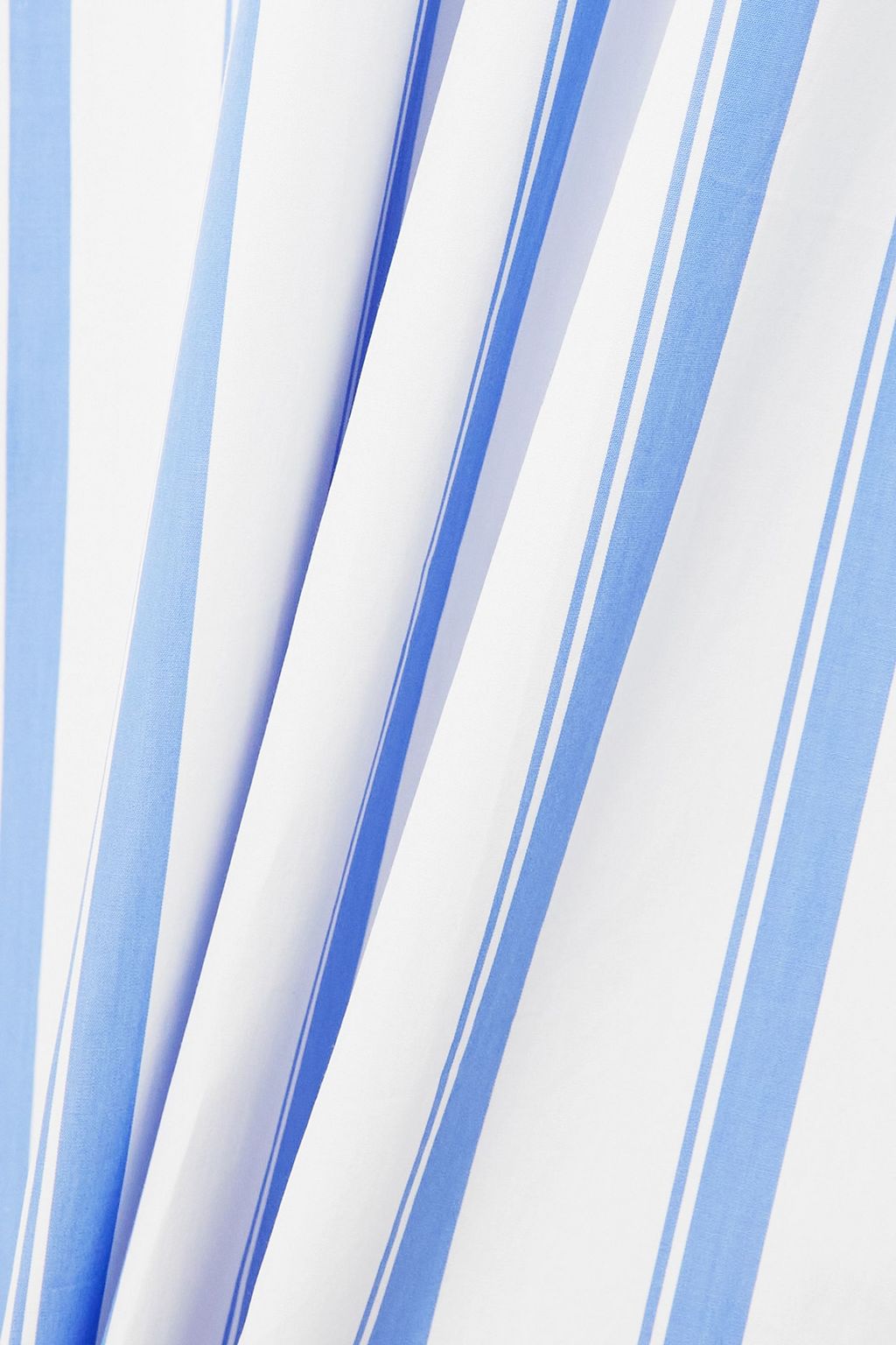 SÉBLINE Striped cotton-poplin kaftan