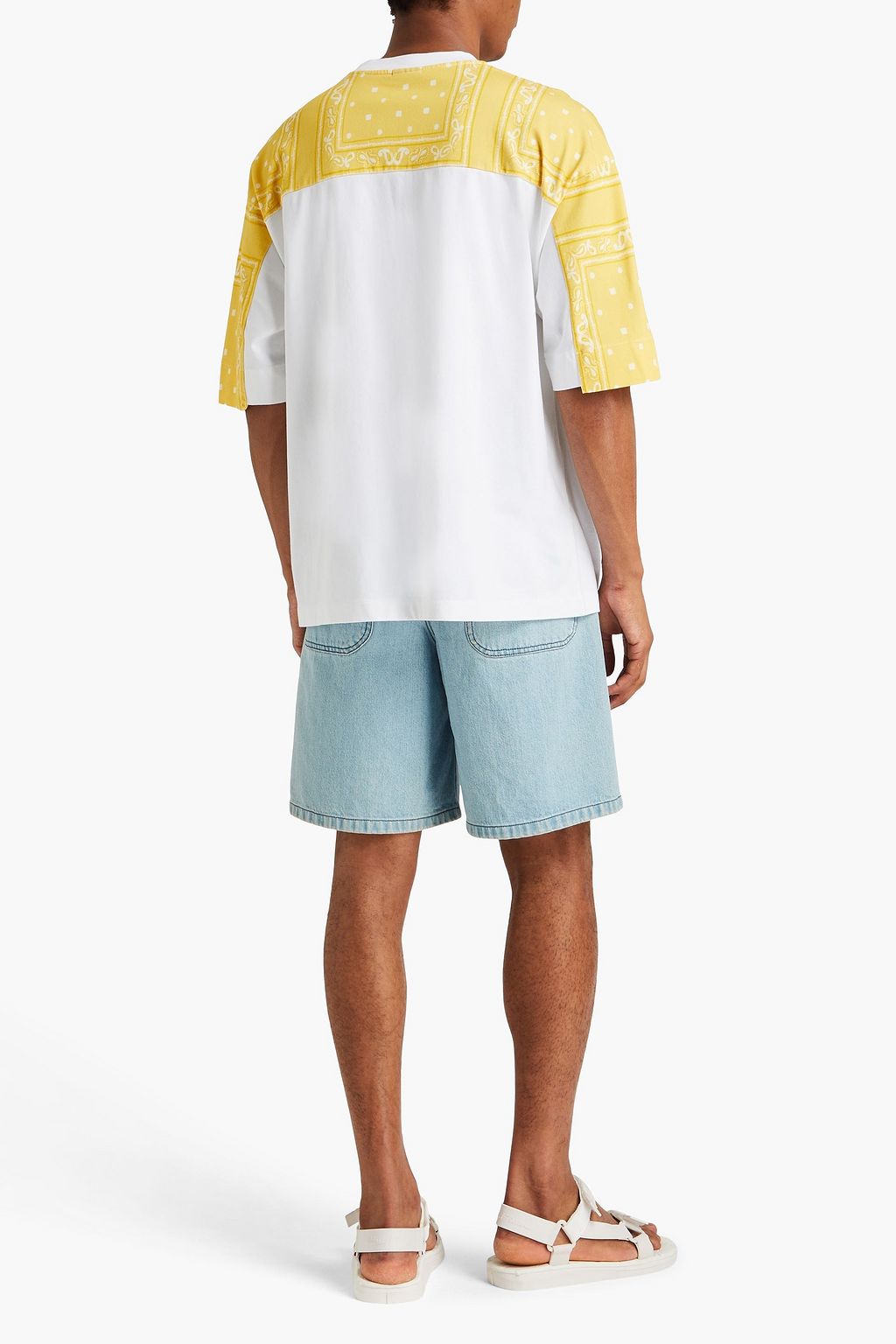 JACQUEMUS Printed cotton-jersey T-shirt