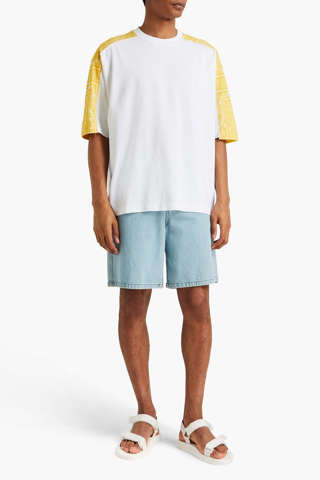 JACQUEMUS Printed cotton-jersey T-shirt