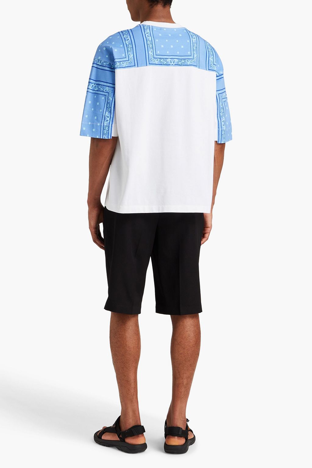 JACQUEMUS Printed cotton-jersey T-shirt