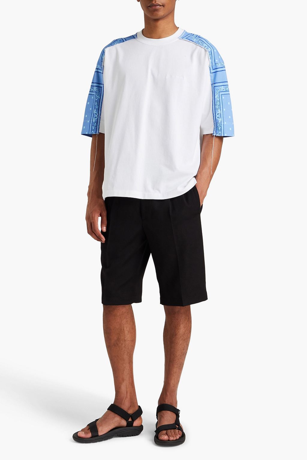 JACQUEMUS Printed cotton-jersey T-shirt