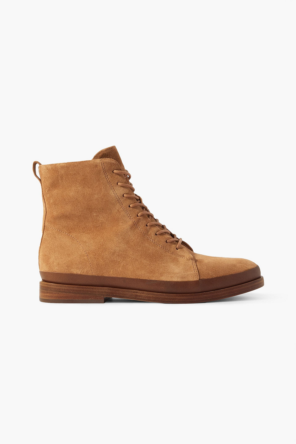 Vince Cooper Suede Ankle Boots In Tan