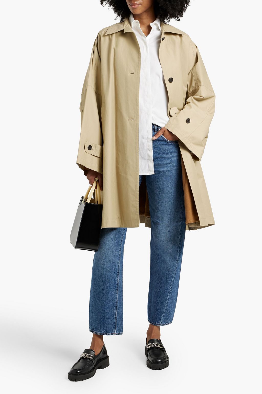 TOTEME High-rise straight-leg jeans