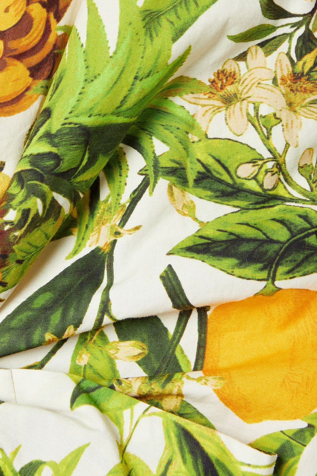 CARA CARA Angela printed cotton-poplin blouse