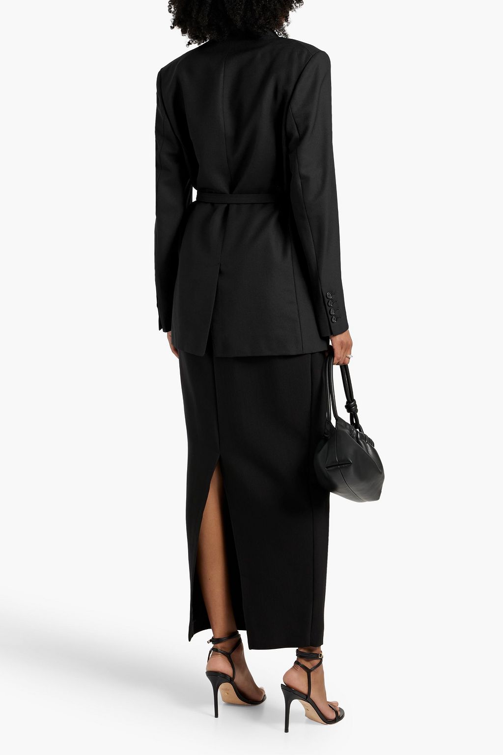 TOTEME Grain de poudre wrap blazer