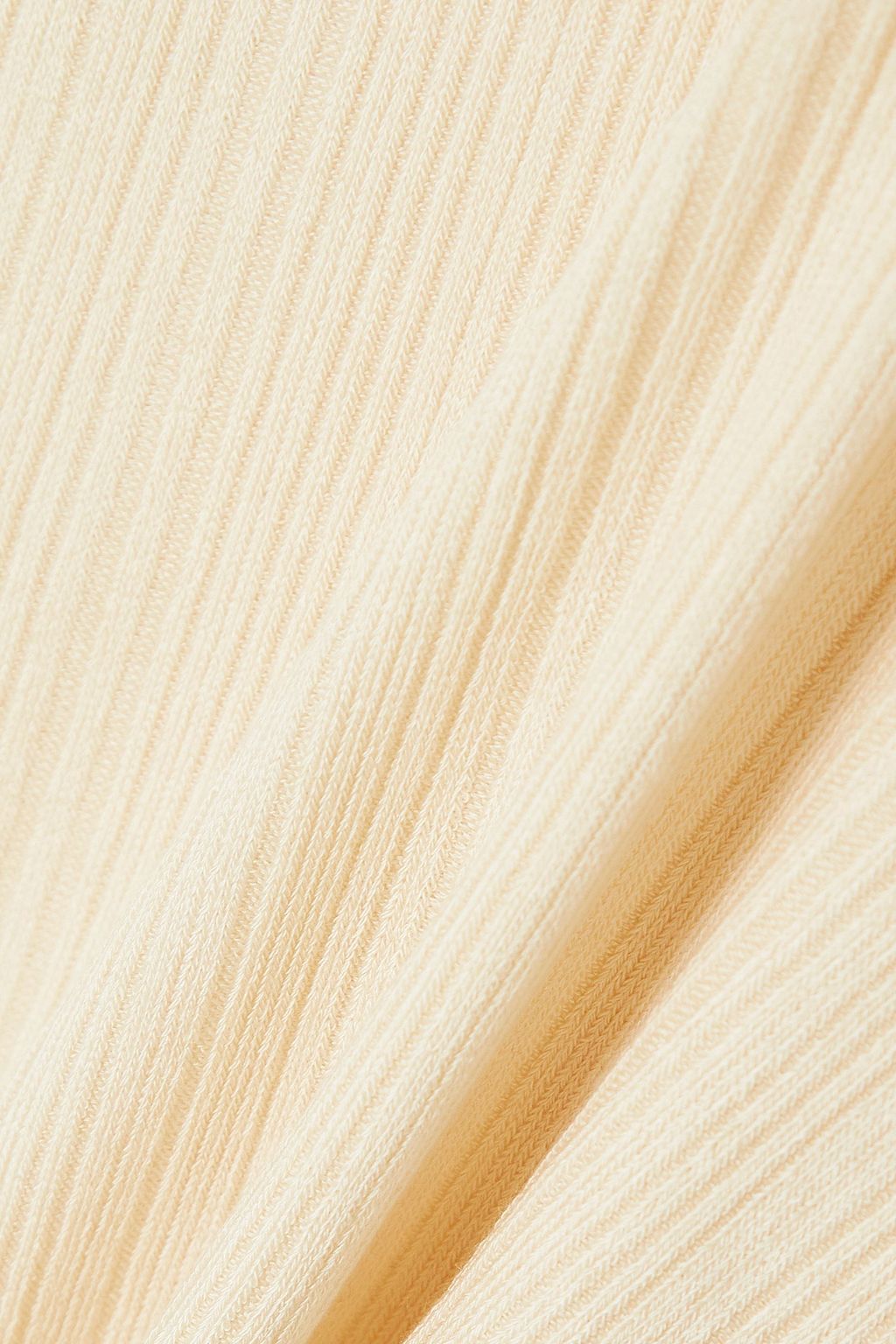 VINCE. بلوزة من مزيج ليوسيل التنسل بتأثير مضلّع