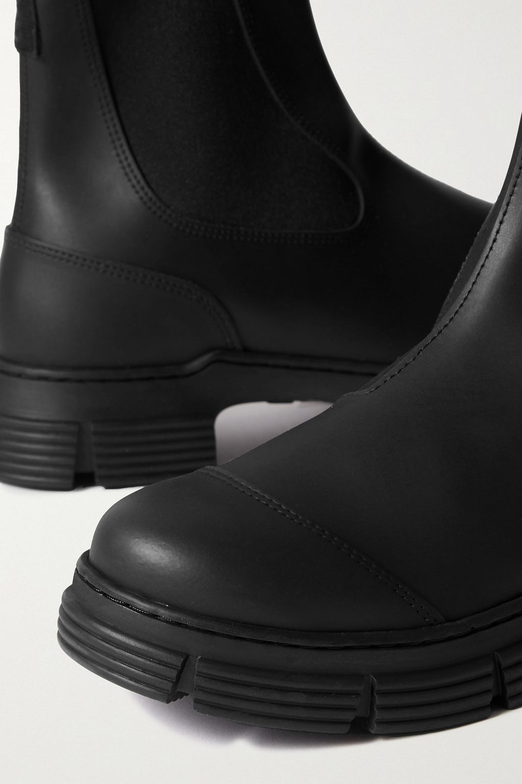 GANNI Rubber Chelsea boots