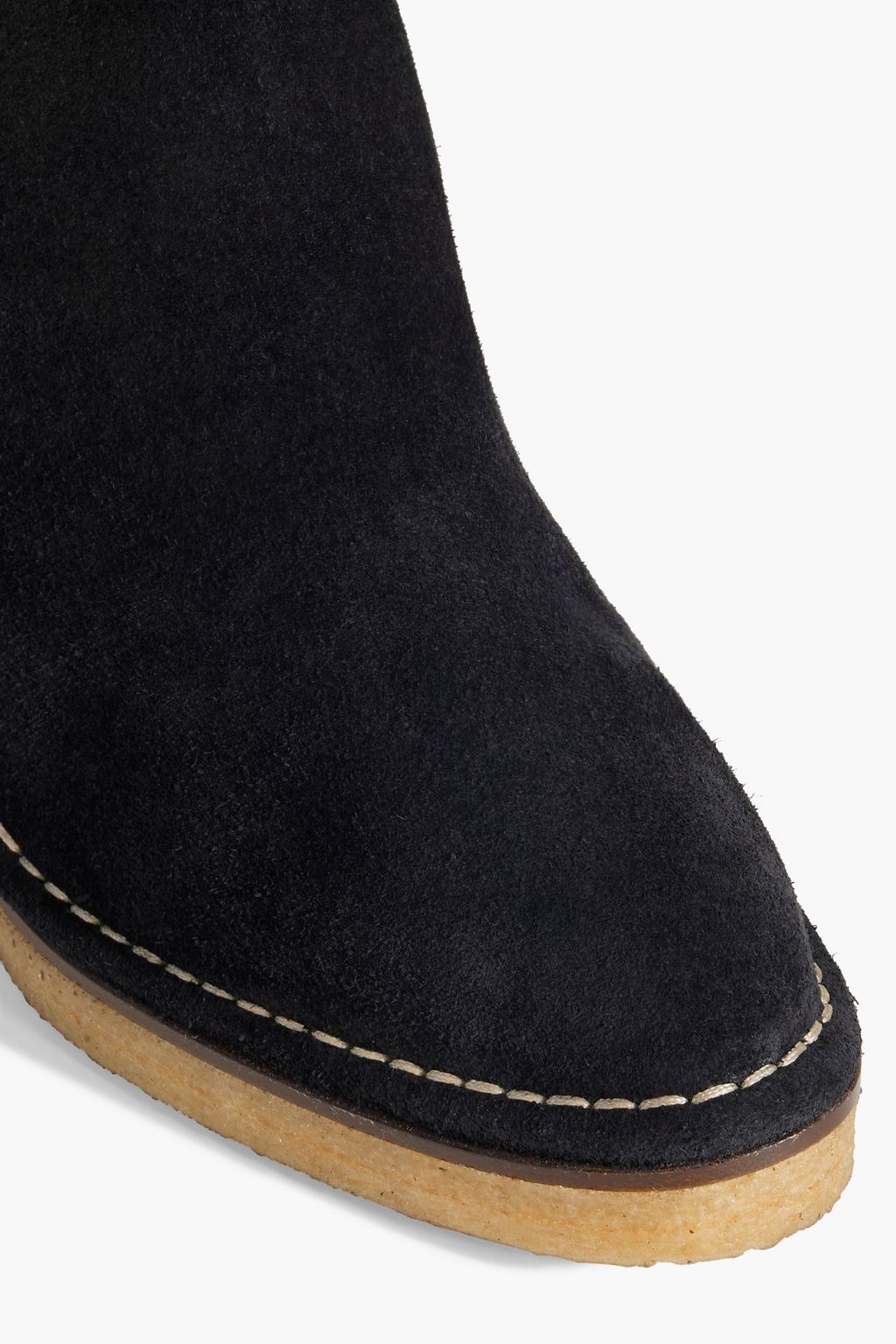 TOD'S Buckled suede ankle boots