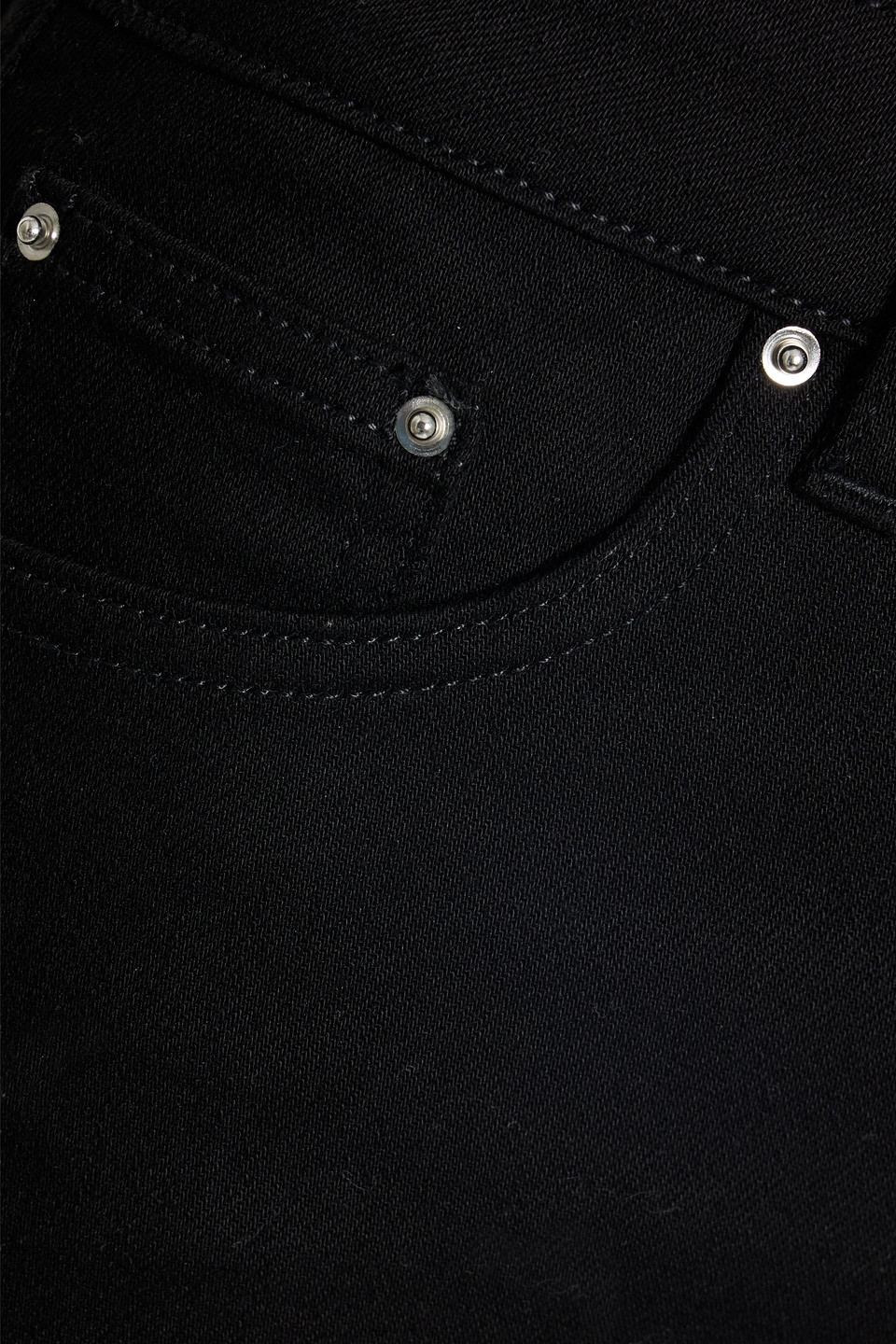 Shop Totême High-rise Skinny Jeans In Black