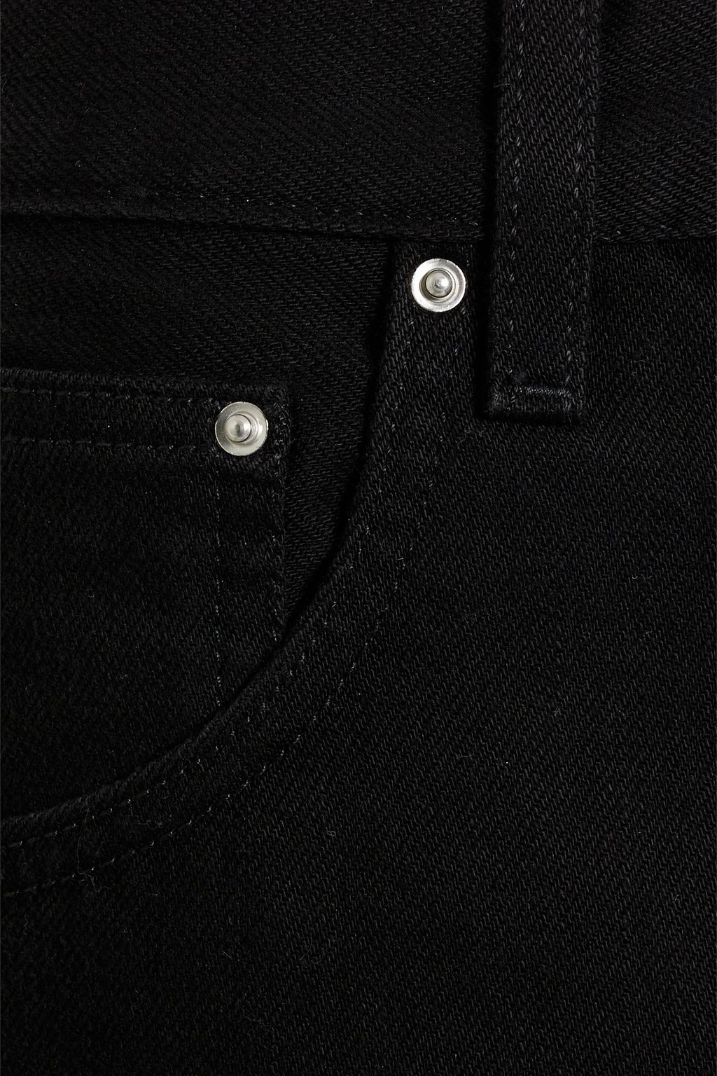 TOTEME High-rise straight-leg jeans