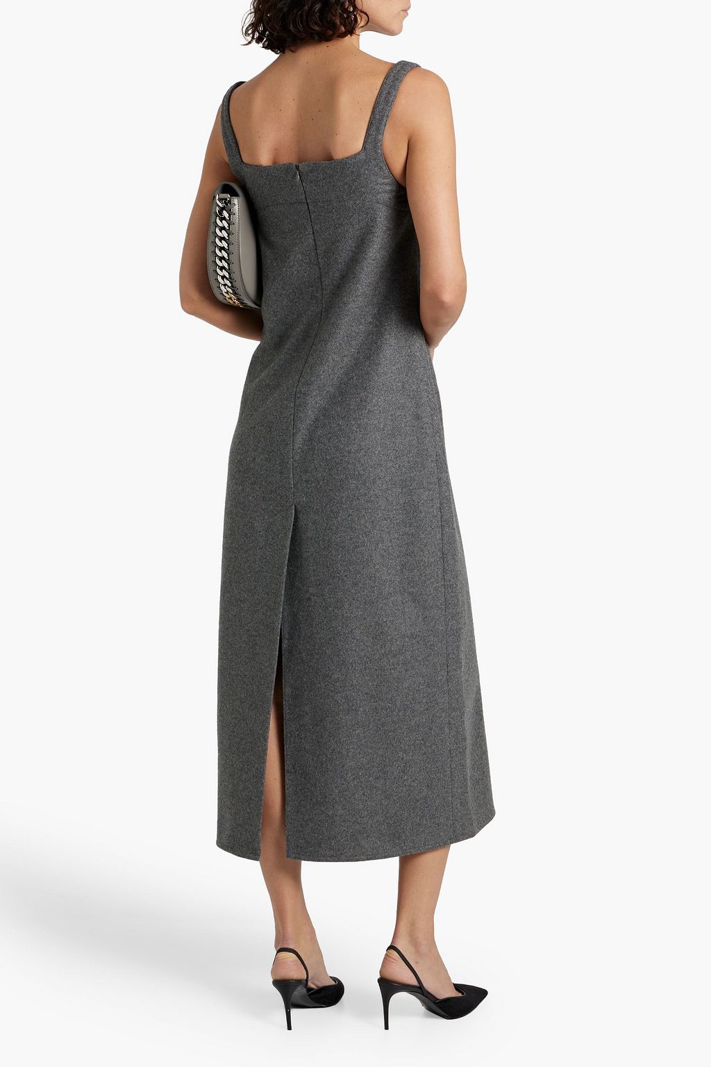 LOULOU STUDIO Wool-blend midi dress