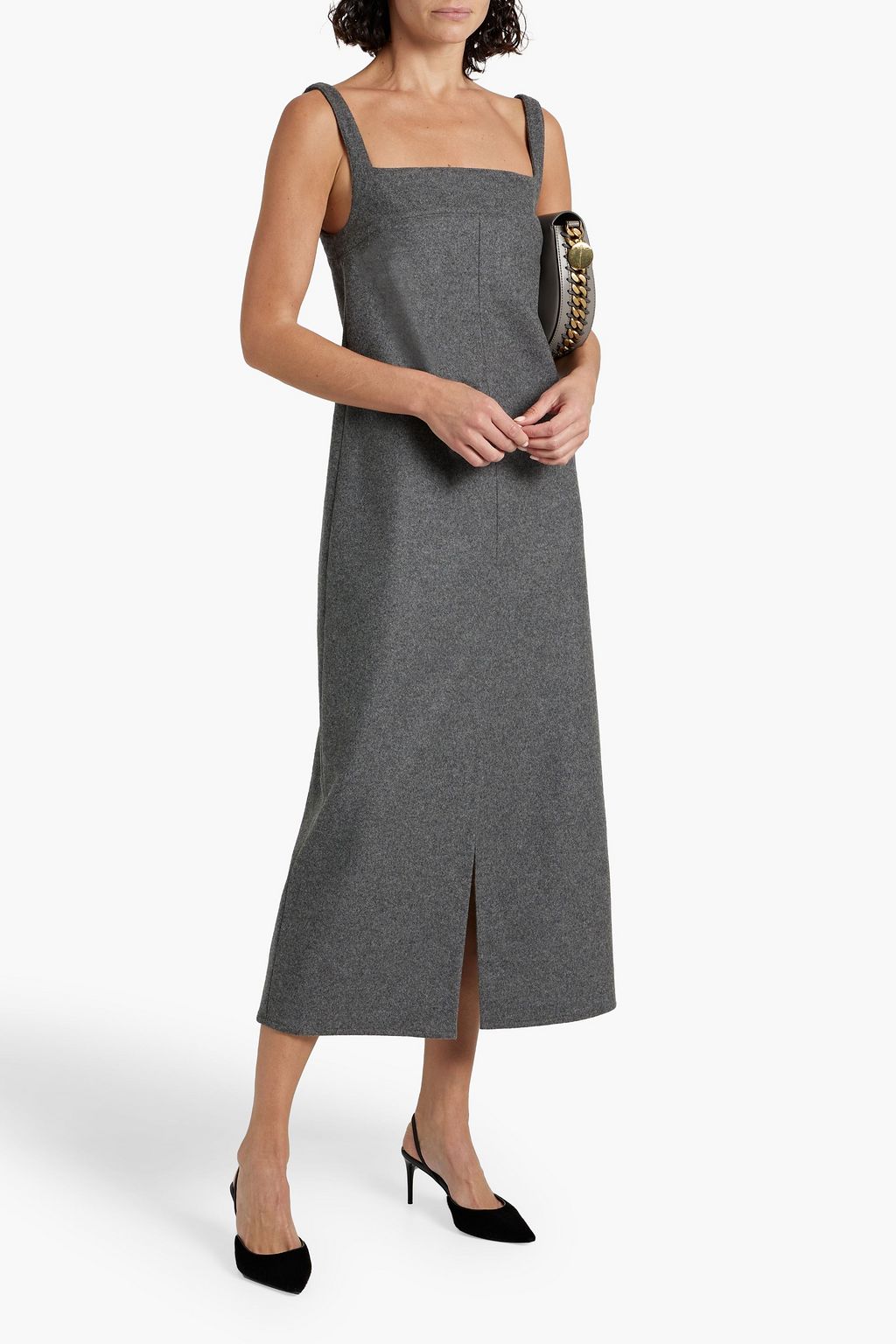 LOULOU STUDIO Wool-blend midi dress